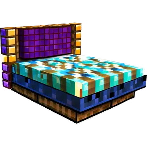 Minecraft Bed Tutorial PNG Maa