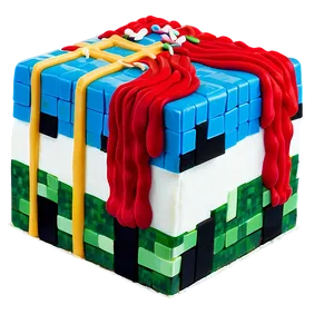 Minecraft Cake Red Velvet PNG Hwd10 PNG