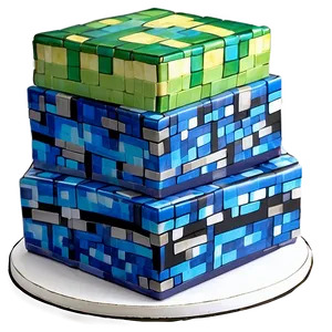 Minecraft Cake Stand PNG 4
