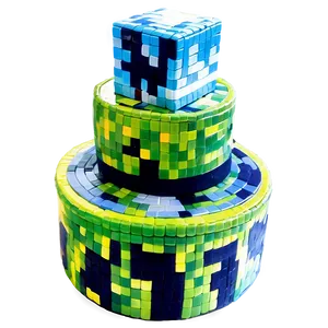 Minecraft Cake Stand PNG Har