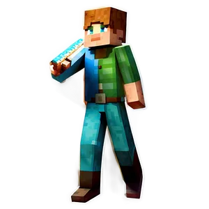 Minecraft Character Art PNG Fpb
