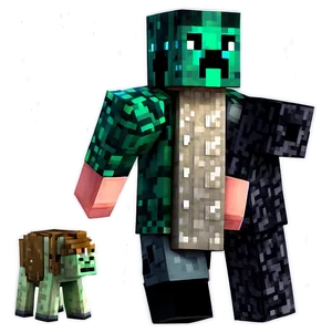 Minecraft Character Collection PNG Hge7