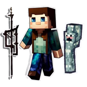 Minecraft Character Designs PNG Idh4