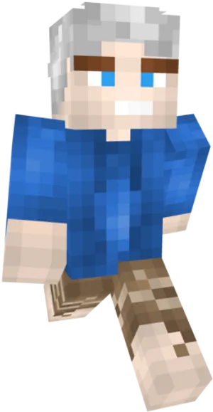 Minecraft Character Model PNG image