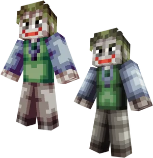 Minecraft_ Character_ Models_ Zombie PNG image