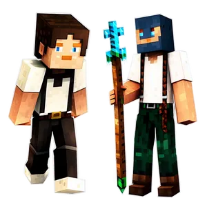 Minecraft Character Sprites PNG 24