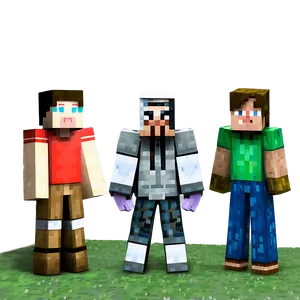 Minecraft Characters By Fans Png Yoa9 PNG image