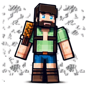 Minecraft Characters In Pixel Art PNG 05252024 PNG