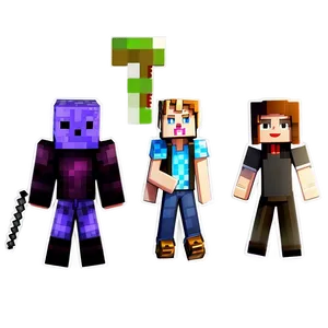 Minecraft Characters Pack Png 05252024 PNG image