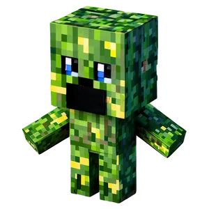 Minecraft Creeper Camouflage Png Pga PNG image