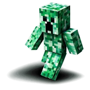 Minecraft Creeper In Battle Png 06122024 PNG image