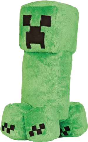 Minecraft Creeper Plush Toy PNG image