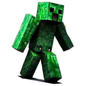 Minecraft Creeper Silhouette Png Arj PNG image