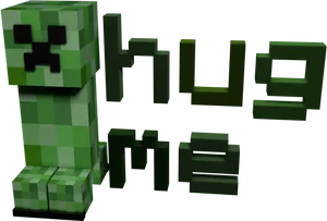 Minecraft Creeper3 D Model PNG image