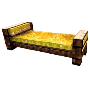 Minecraft Day Bed PNG 06122024