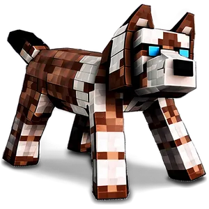 Minecraft Dog Figure Png 50 PNG image