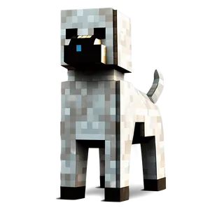 Minecraft Dog Png 06262024 PNG image