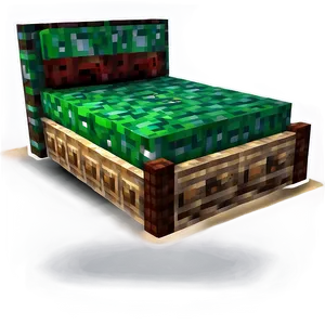 Minecraft Double Bed PNG Duw21 PNG