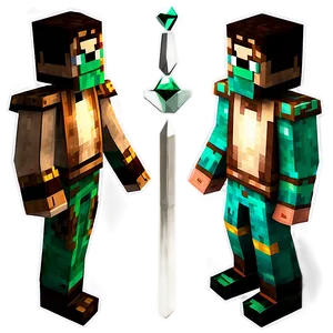 Minecraft Emerald Trader Villager Png 06202024 PNG image