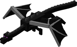 Minecraft_ Ender_ Dragon_ Model PNG image