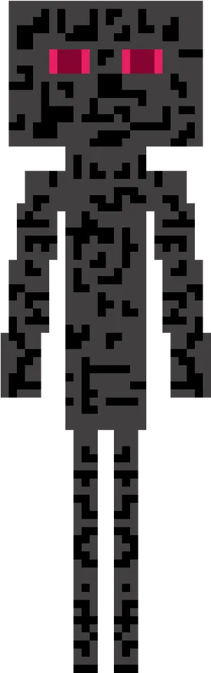 Minecraft Enderman Pixel Art