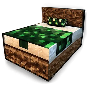Minecraft Fancy Bed PNG Uhs37