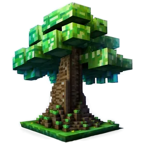 Minecraft Fantasy Tree Png Mao28 PNG image