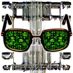 Minecraft Glasses Texture Png 06282024 PNG image