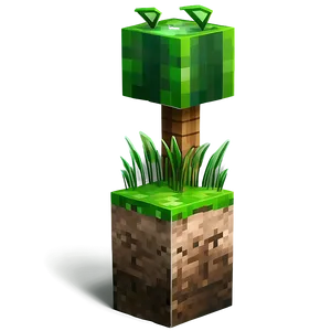 Minecraft Grass Block Design Element Png 47 PNG image