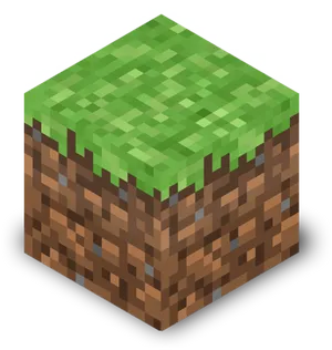 Minecraft_ Grass_ Block_ Icon PNG image