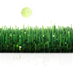 Minecraft Grass Block In Moonlight Png 4 PNG image