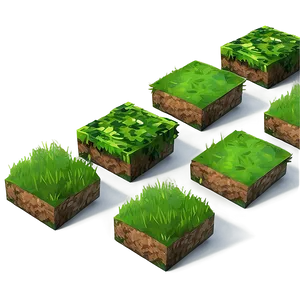 Minecraft Grass Block In Sunlight Png 36 PNG image
