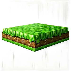 Minecraft Grass Block Png Hdr PNG image