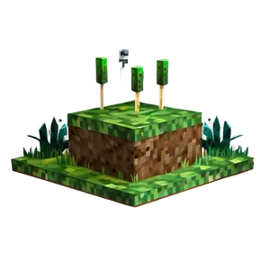 Minecraft Grass Cube Png Hin29 PNG image