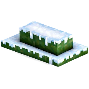 Minecraft Grass Under Snow Png Mkl64 PNG image