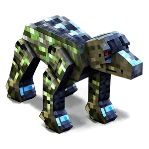 Minecraft Hostile Animals Png Alj PNG image