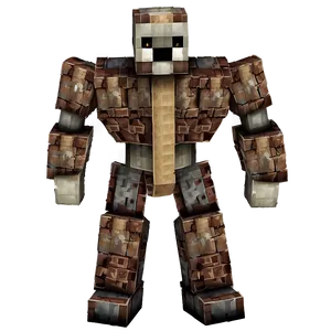 Minecraft Iron Golem Png Rwk27 PNG image