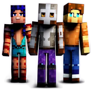 Minecraft Monster Characters Png 05252024 PNG image