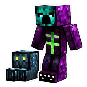 Minecraft Monster Characters Png Doh PNG image