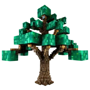 Minecraft Oak Tree Png 88 PNG image