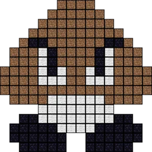 Minecraft_ Pixel_ Art_ Heart PNG image