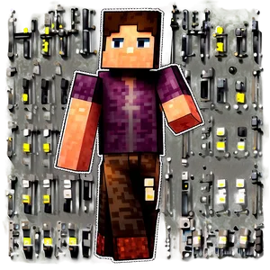 Minecraft Player Characters PNG 05252024