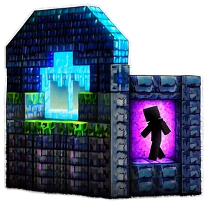 Minecraft Portal To The Nether Png 06212024 PNG image