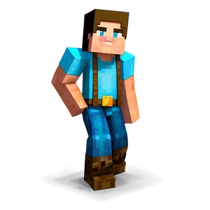 Minecraft Steve Character Png Ppl51 PNG image