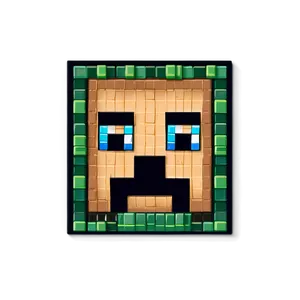 Minecraft Steve Head For Crafts Png Vlr28 PNG image