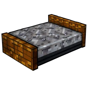 Minecraft Survival Bed PNG 06122024