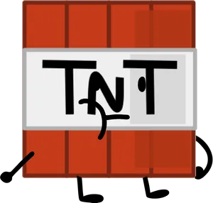 Minecraft T N T Block Graphic PNG image