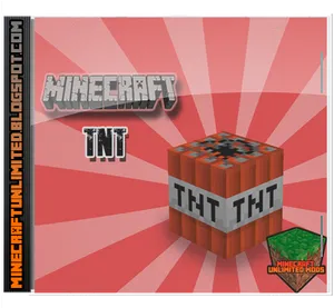 Minecraft T N T Mod Promotional Artwork PNG image