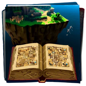 Minecraft Treasure Maps Book PNG 60 PNG