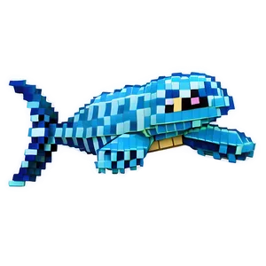 Minecraft Underwater Animals PNG Pvt11 PNG